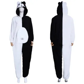 Danganronpa Monokuma and Monomi Pajamas Sleepwear Cosplay Costume