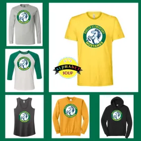 Duello Elementary Logo Design On Adult and Youth Tees And Sweatshirts