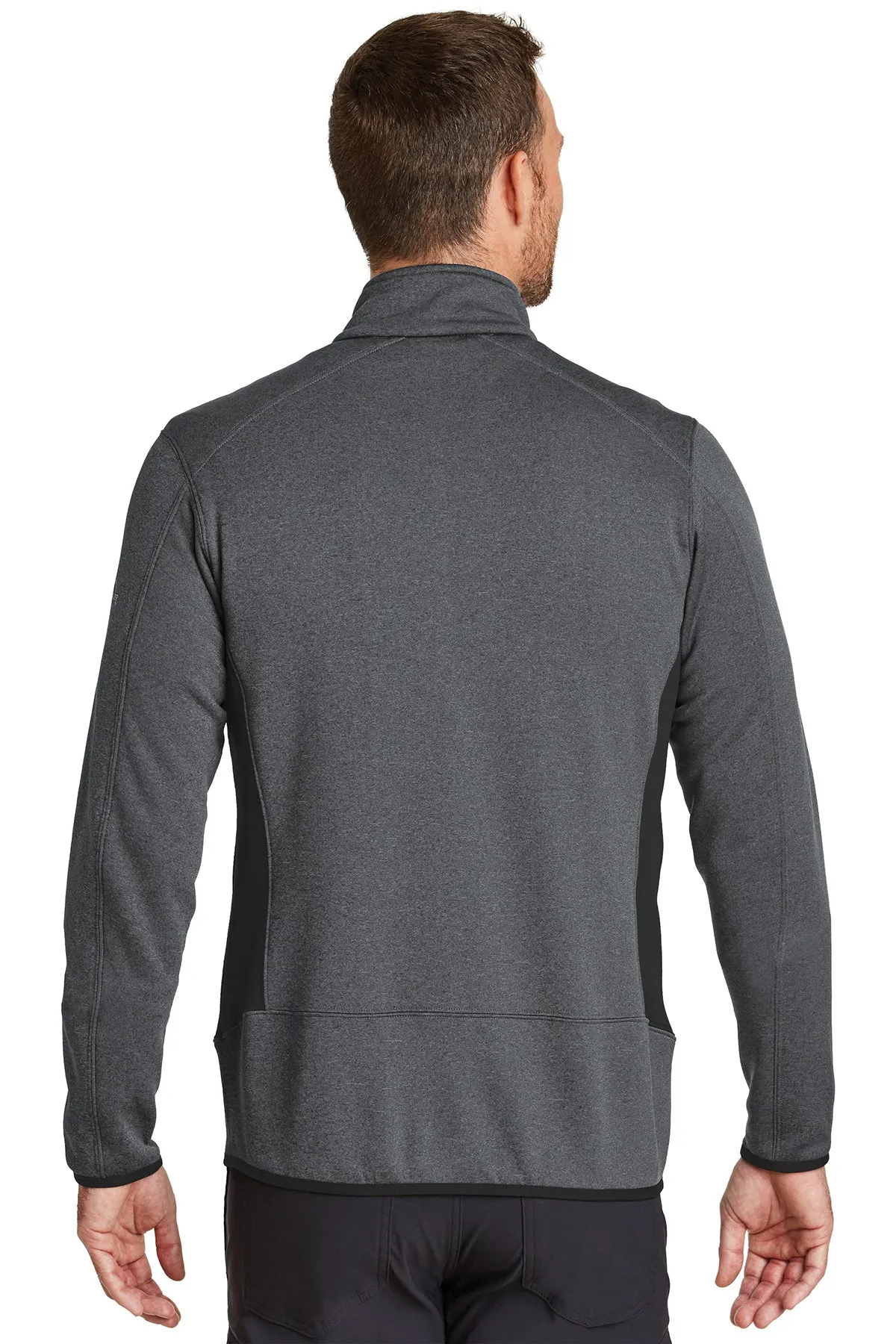 Eddie Bauer Custom Stretch Fleece Jackets, Dark Charcoal Heather