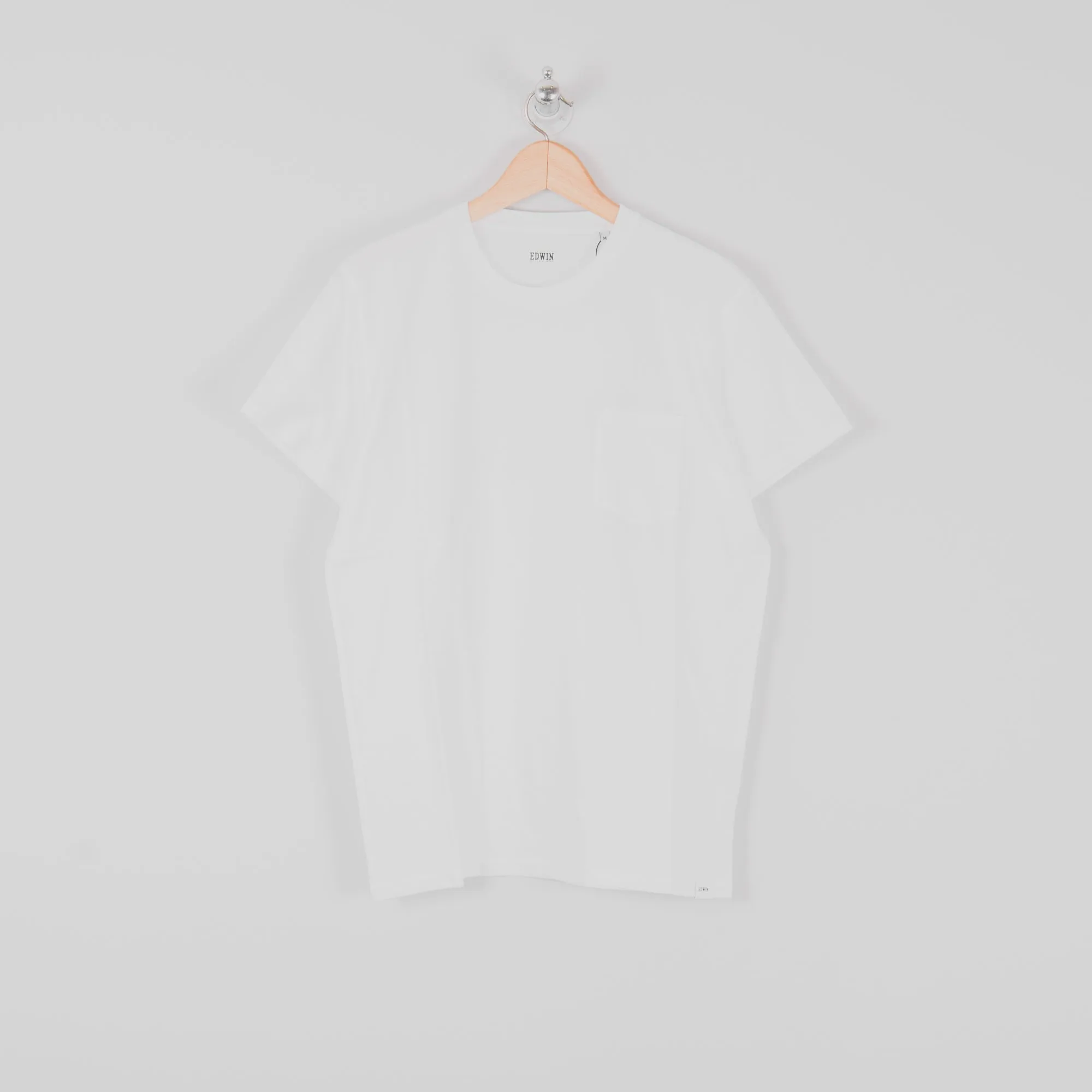 Edwin Pocket Tee - White