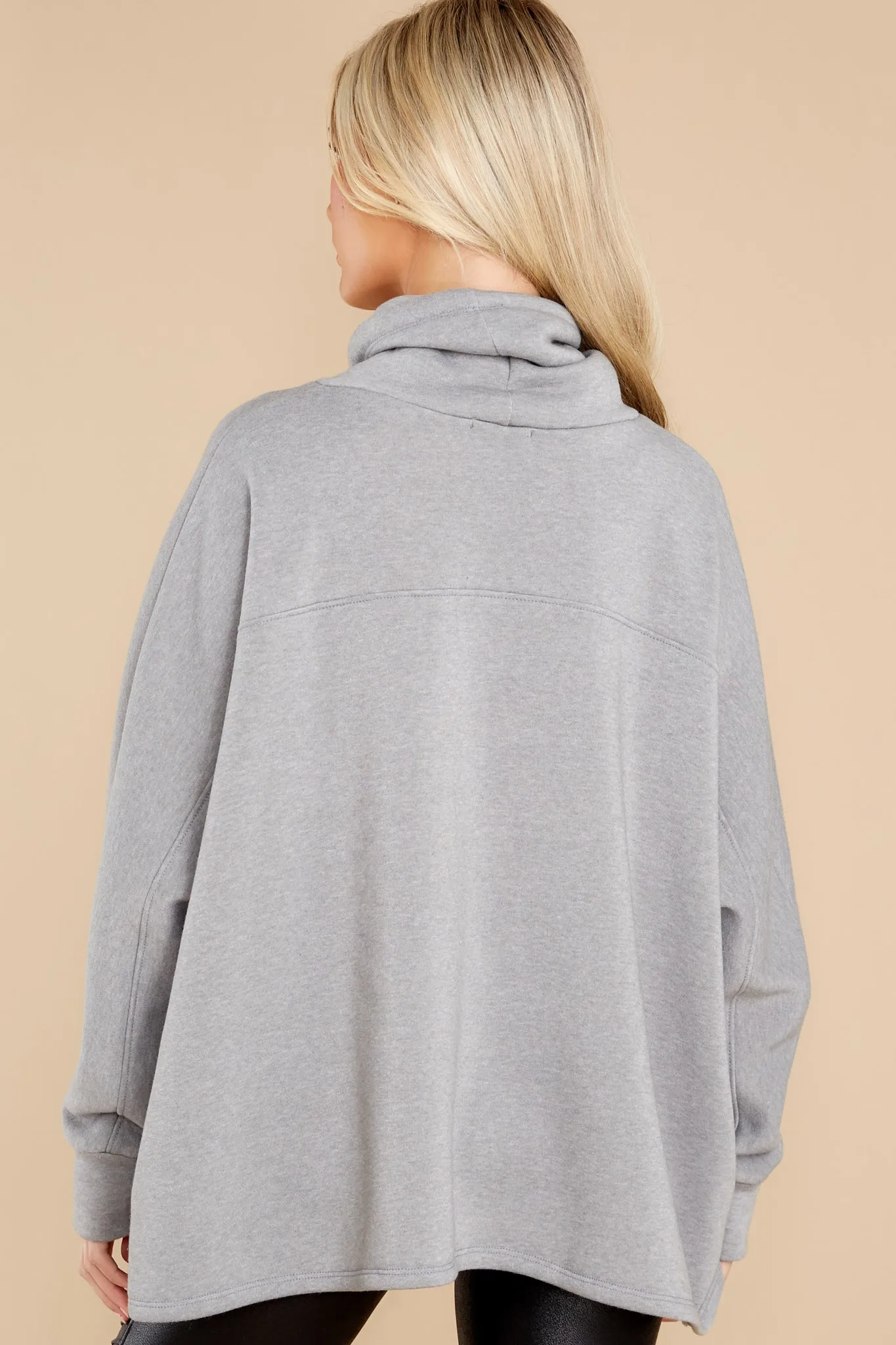 Effortless Comfort Grey Sweatshirt