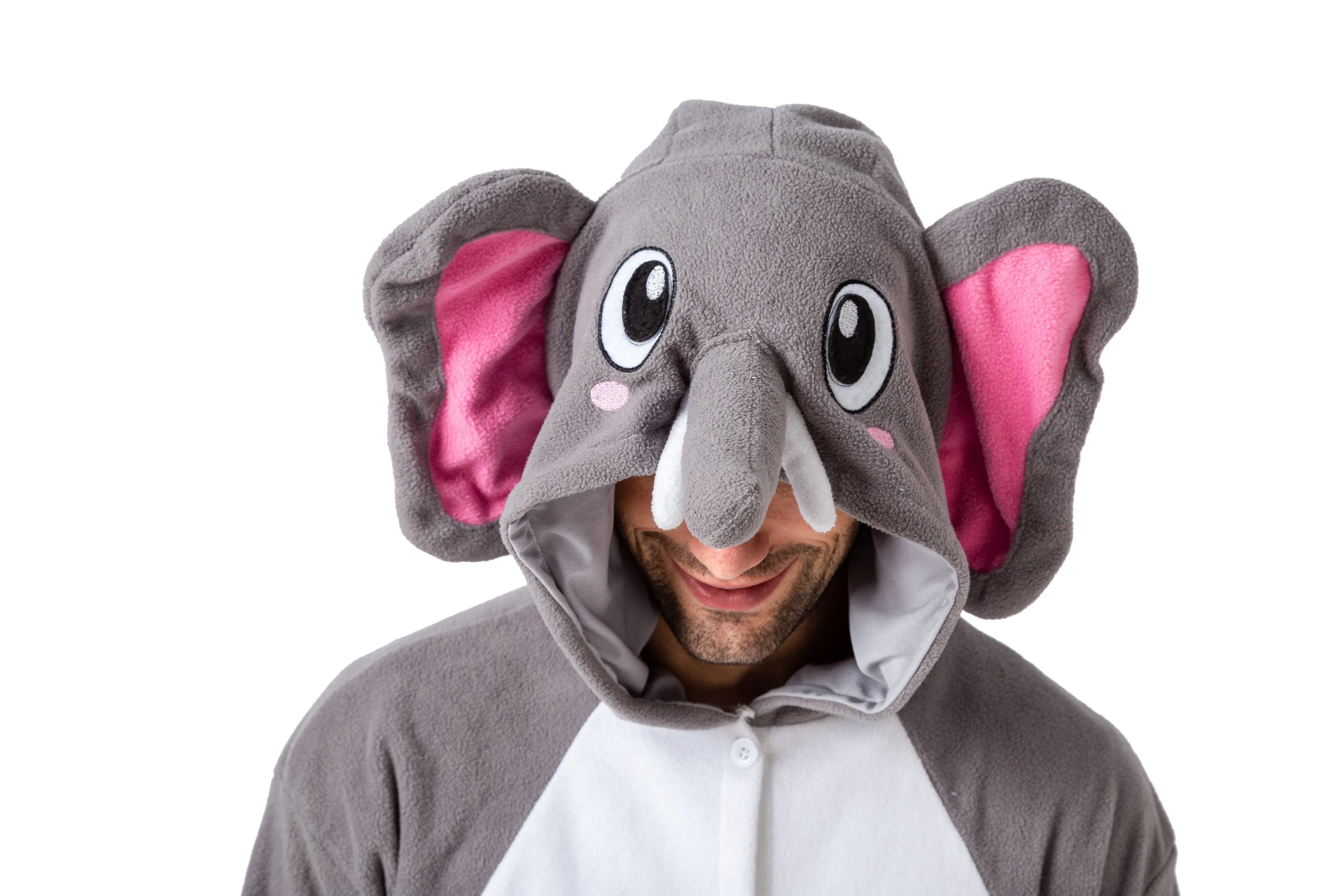 Elephant Animal jumpsuit Pajama Costume Cosplay- Adult