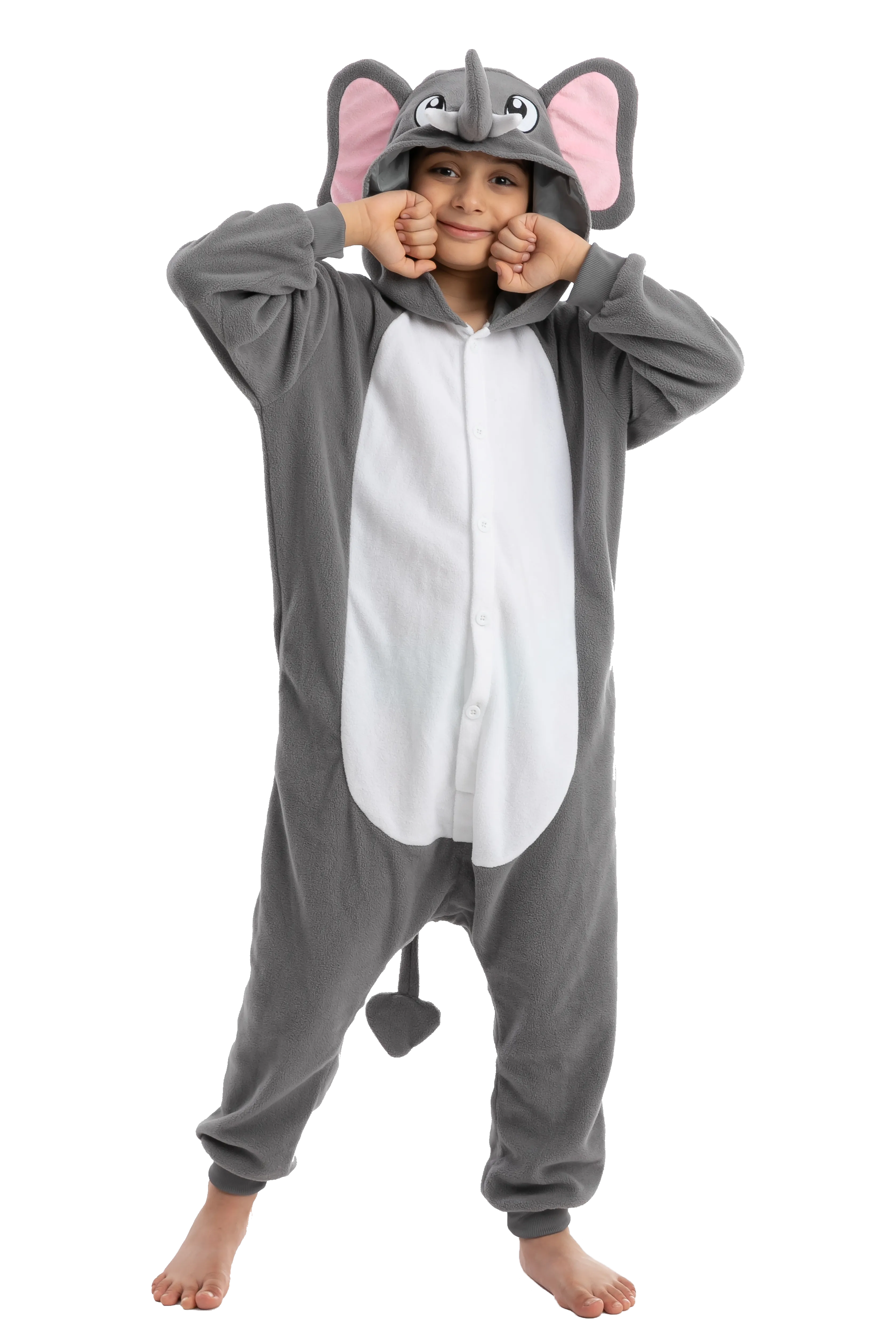 Elephant Pajamas jumpsuit Cosplay- Child