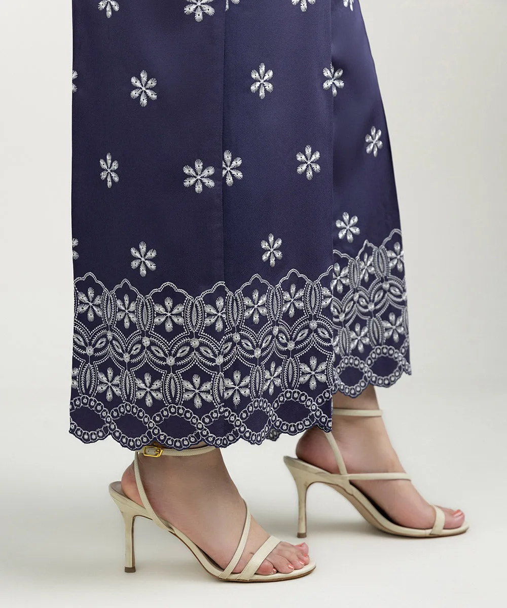 Embroidered Bedford Culottes