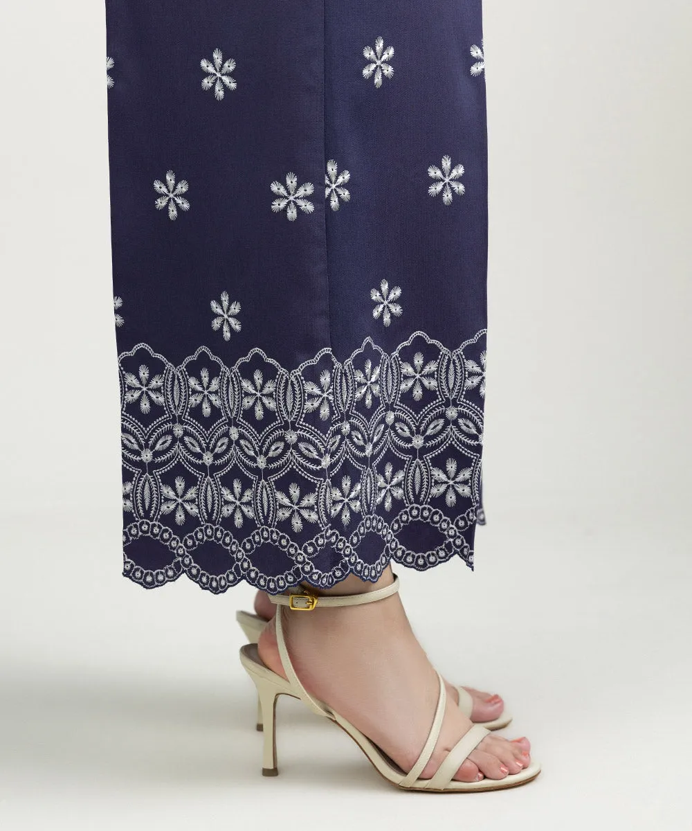 Embroidered Bedford Culottes