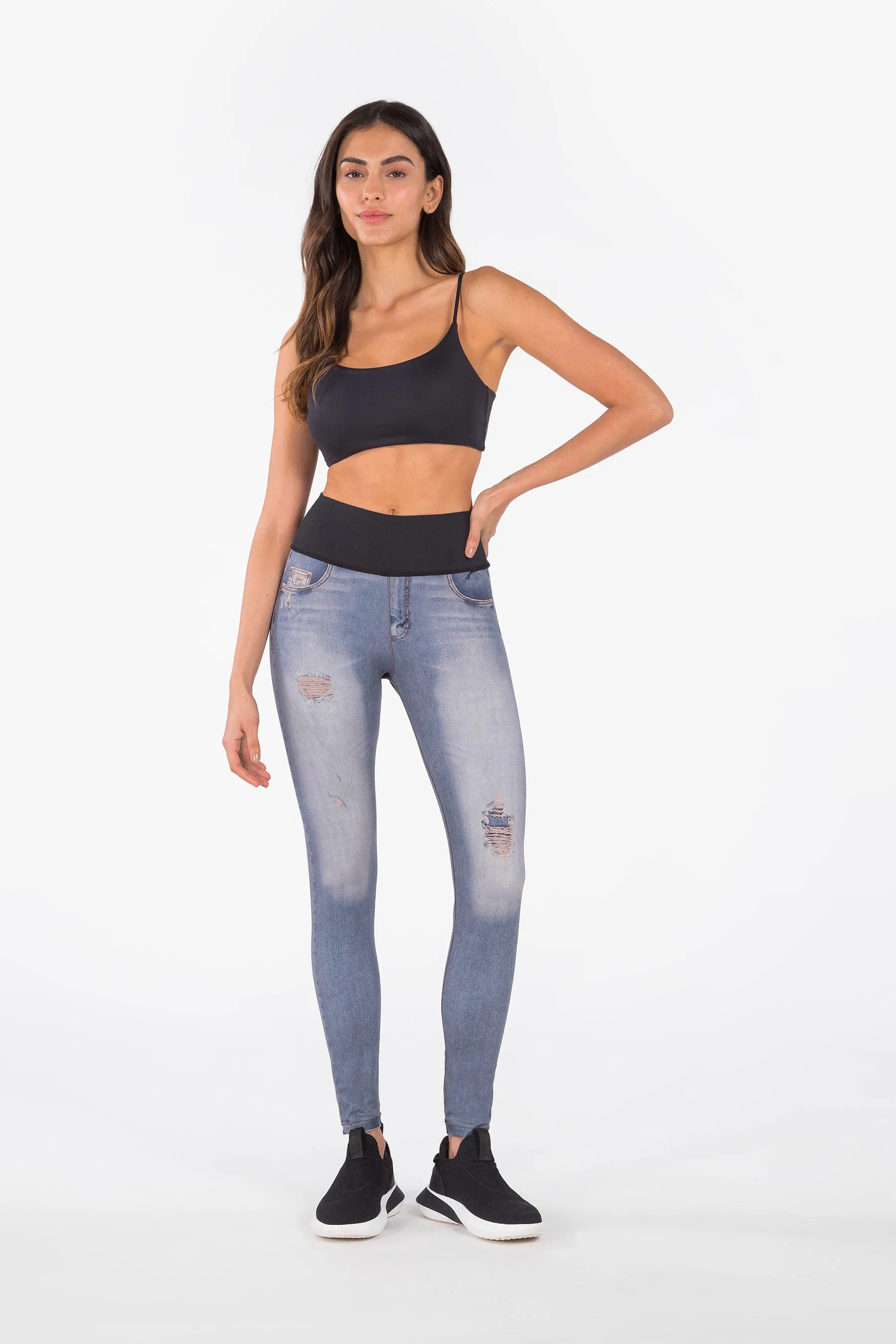 Energy Reversible Denim Legging