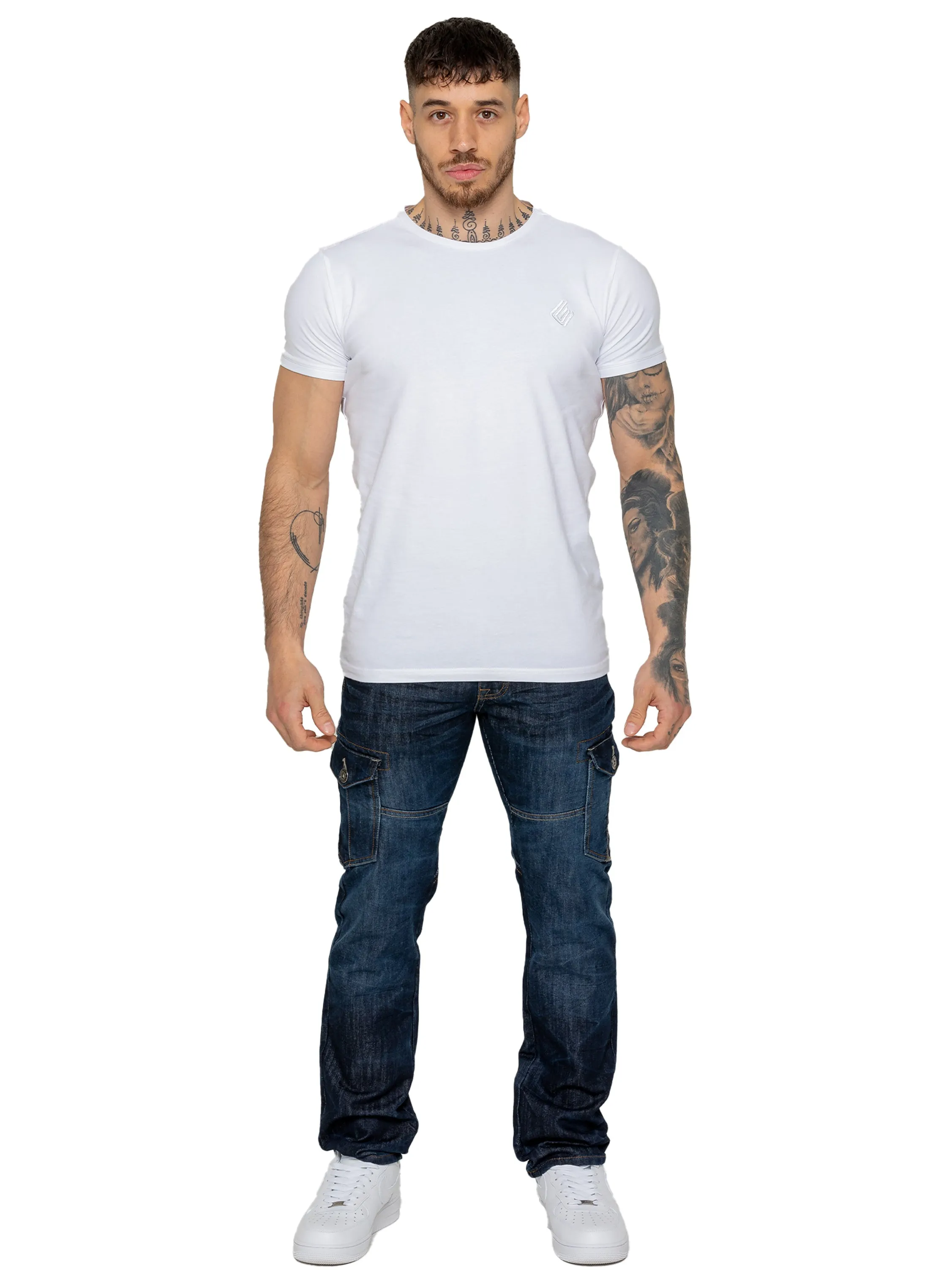 Enzo | Mens Straight Leg Designer Jeans