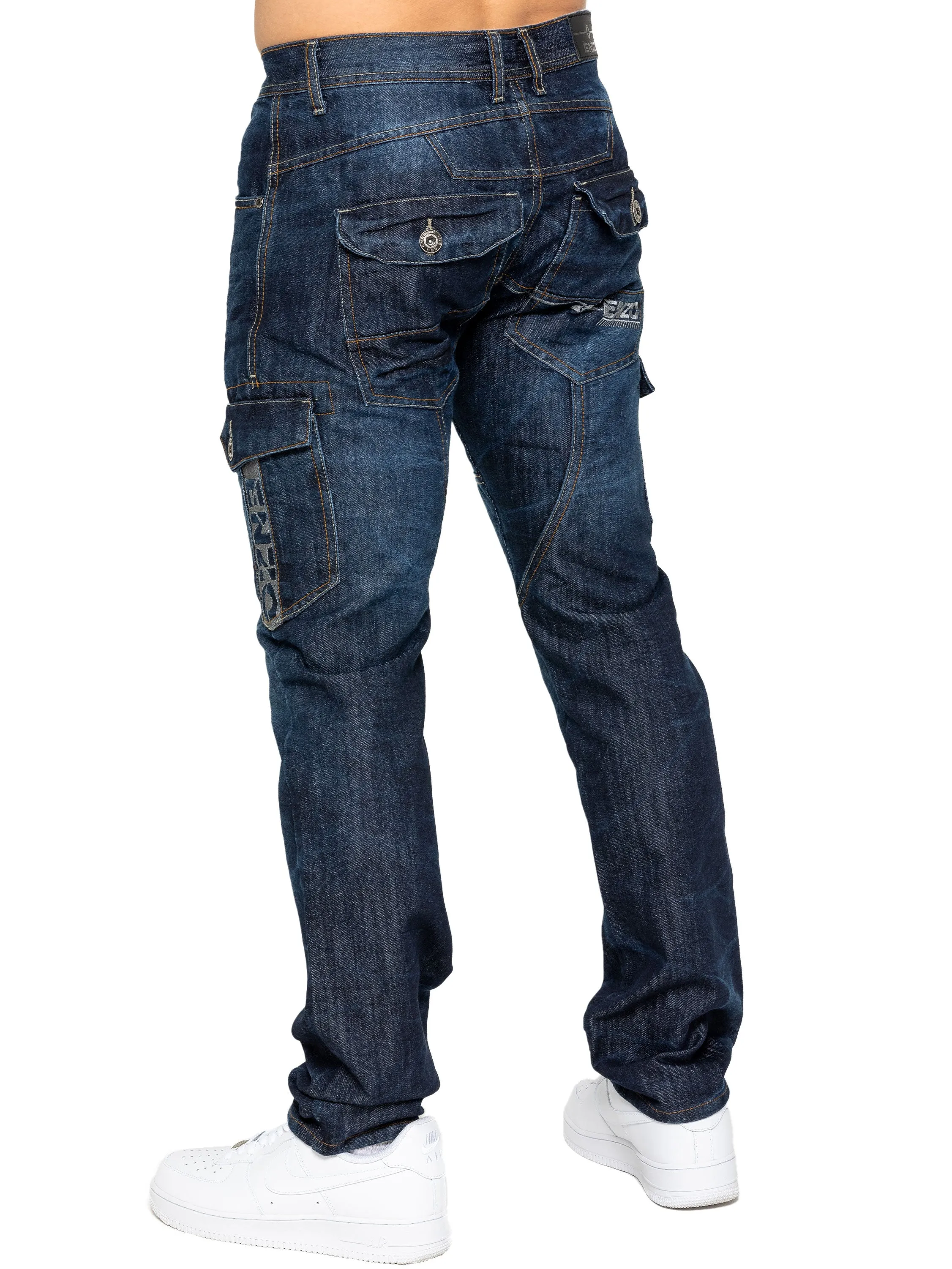 Enzo | Mens Straight Leg Designer Jeans