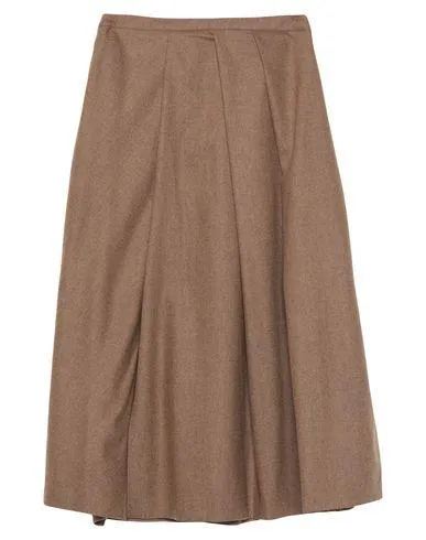 Fabiana Filippi Women 3/4 length skirt Brown 6 UK