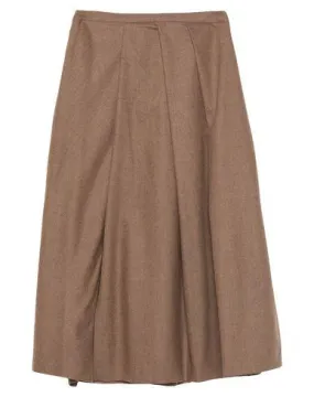 Fabiana Filippi Women 3/4 length skirt Brown 6 UK