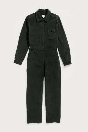 Faye Jumpsuit / Deep Pine Pinwale