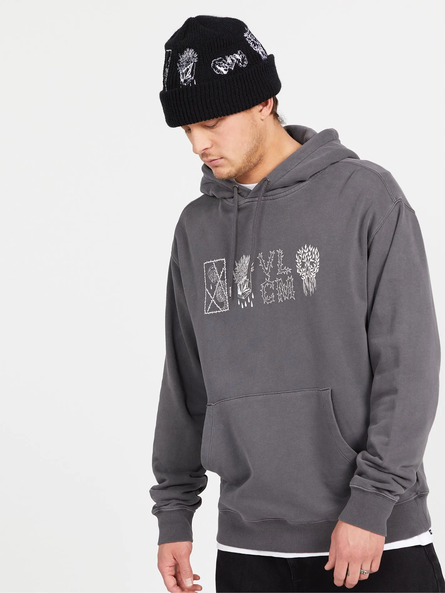 Featured Artist Vaderetro Pullover Hoodie - Black