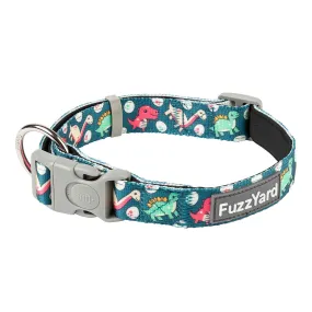 FuzzYard Dinosaur Land Dog Collar