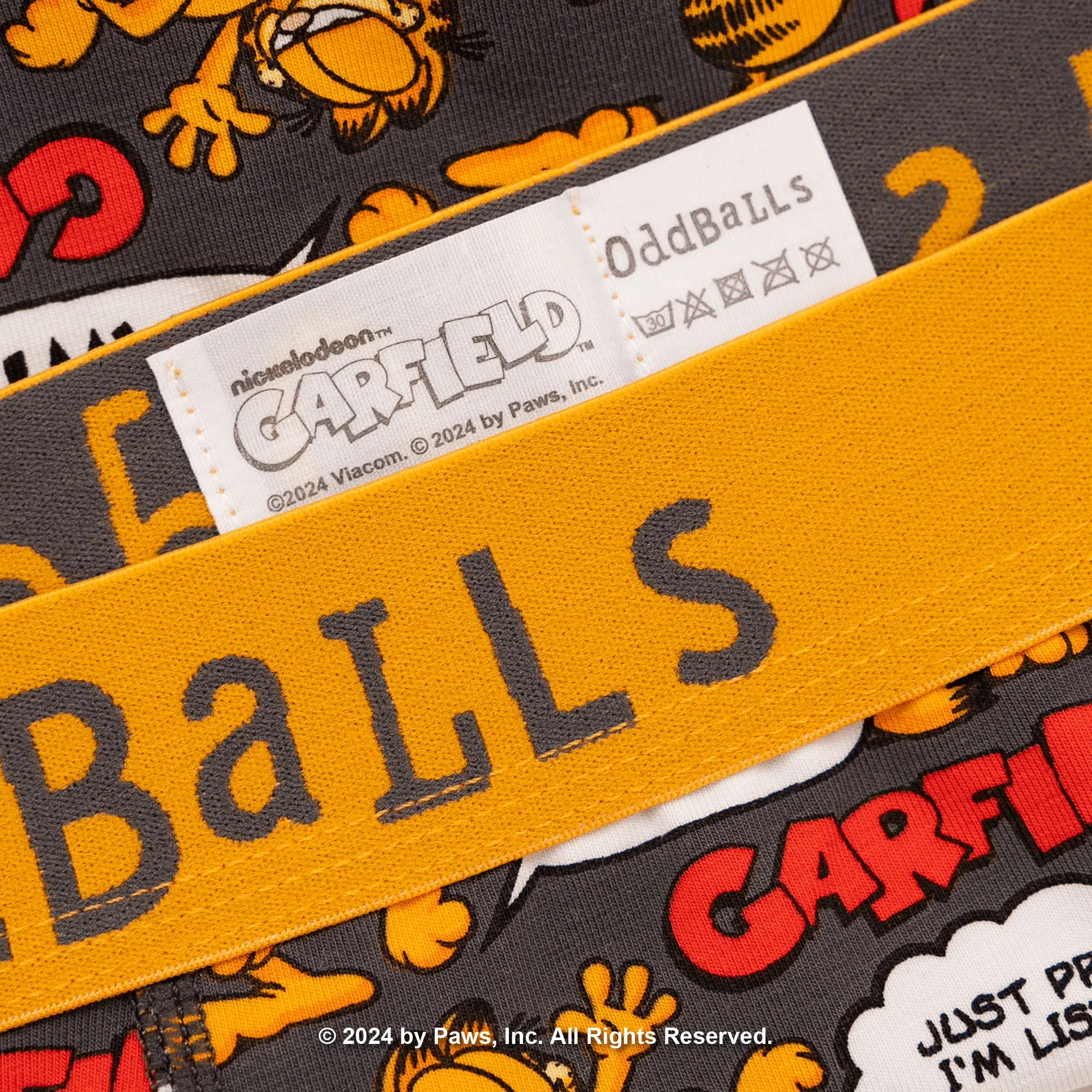 Garfield Grey - Mens Boxer Shorts