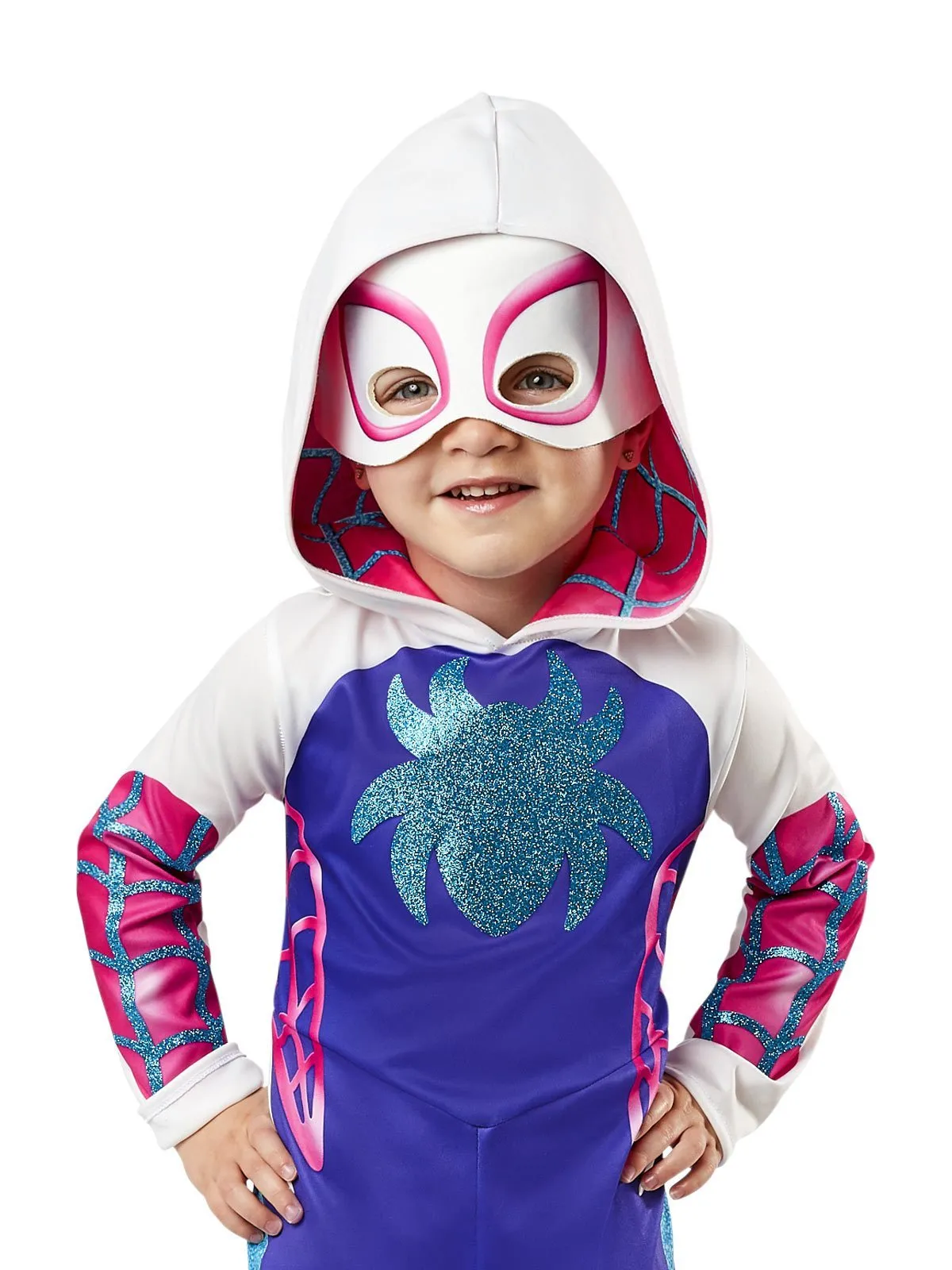 Ghost Spider Deluxe Costume for Toddlers - Marvel Spidey & His Amazing Friends