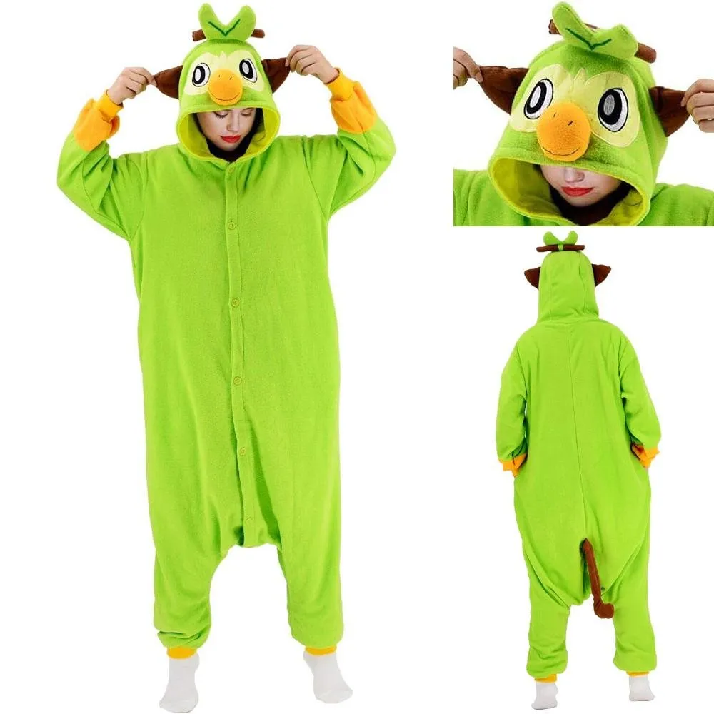 Grookey Kigurumi Onesies Anime Pokemon Pajamas Pyjamas Halloween Costume