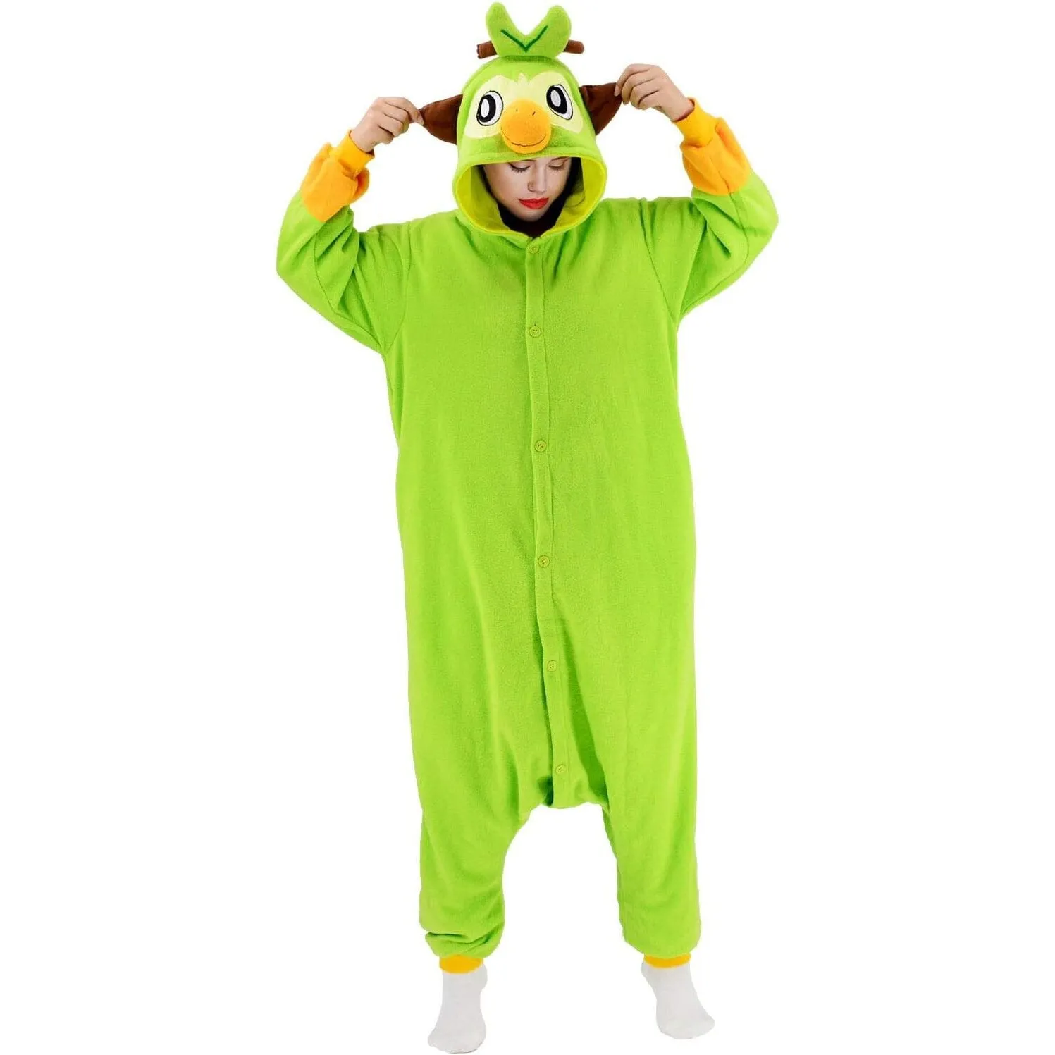 Grookey Kigurumi Onesies Anime Pokemon Pajamas Pyjamas Halloween Costume