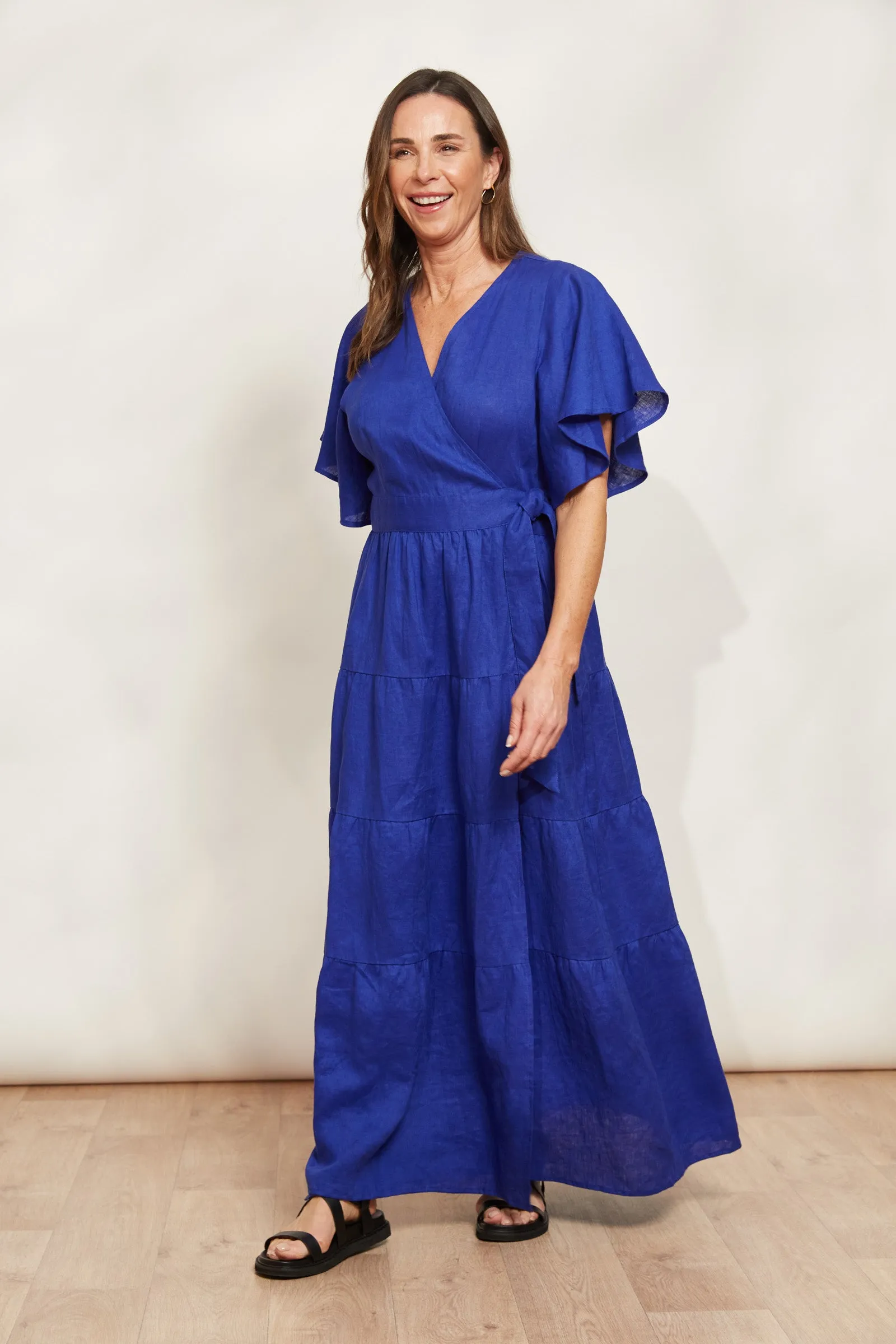 Halcyon Maxi Dress - Cobalt