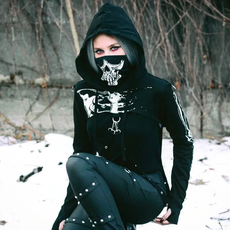 Half Skull Hoodie