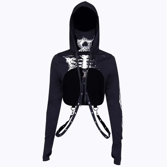 Half Skull Hoodie