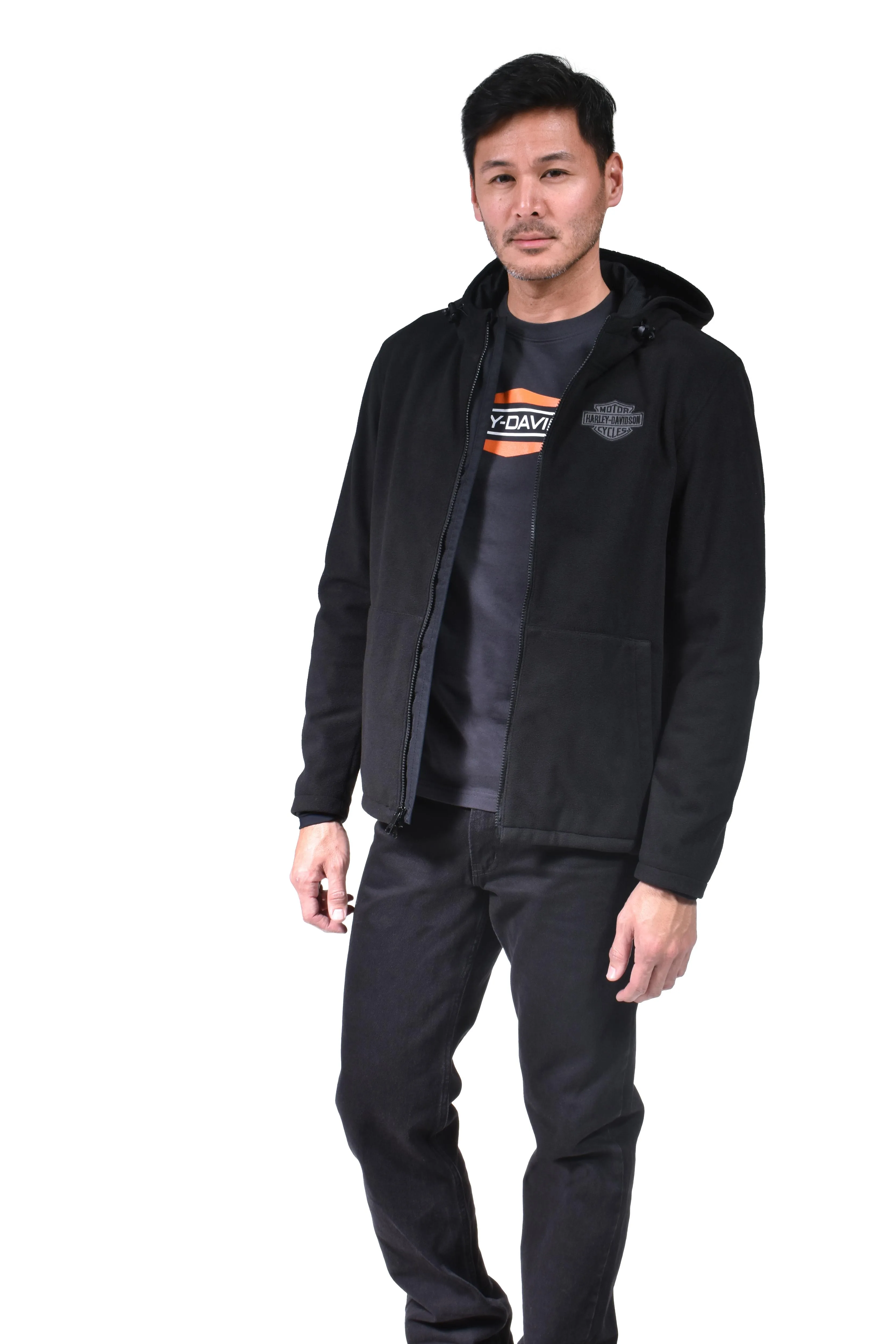 Harley-Davidson® Men's Waterproof Fleece Jacket - 98104-21NM