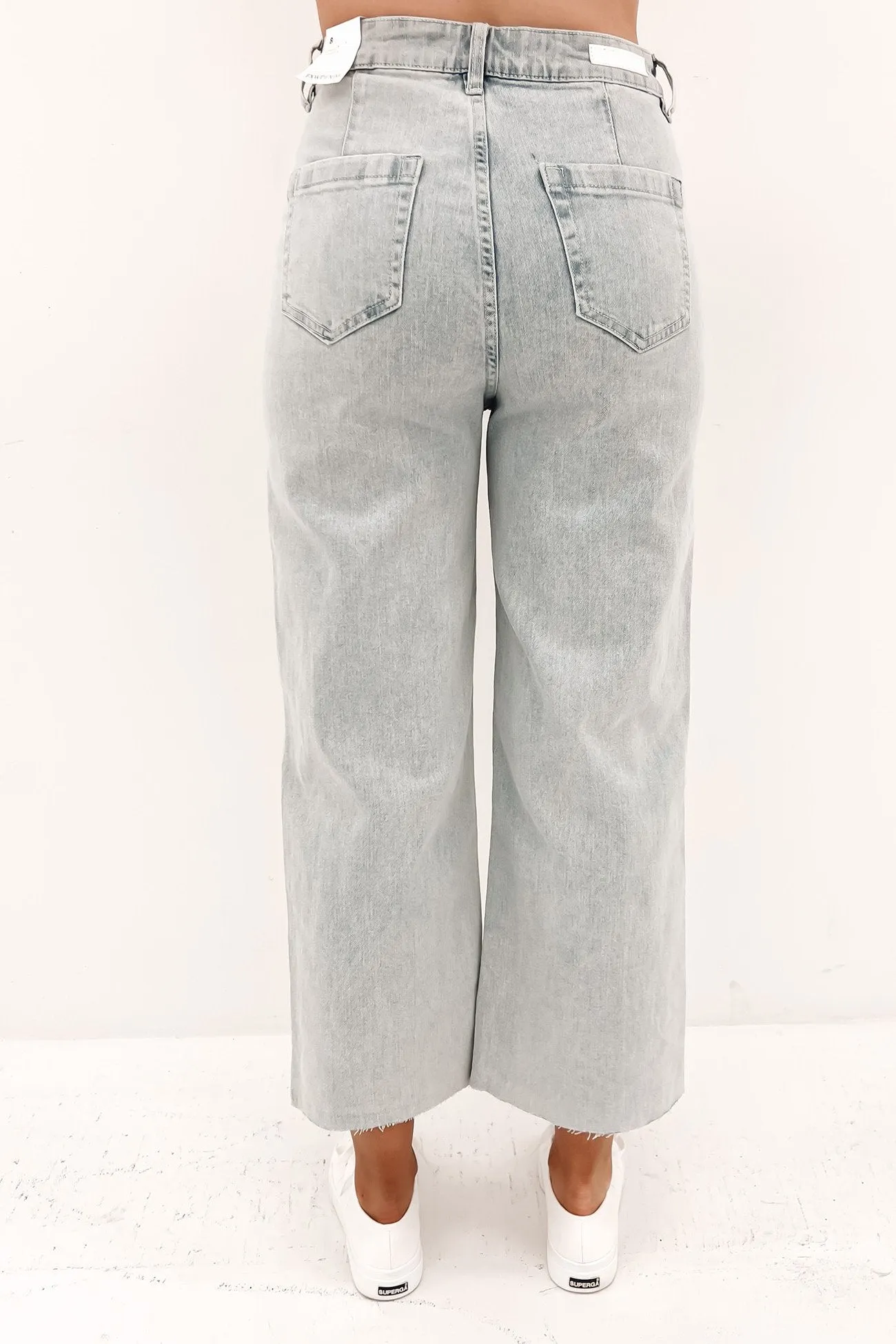 Haven Culotte Vintage Blue Wash