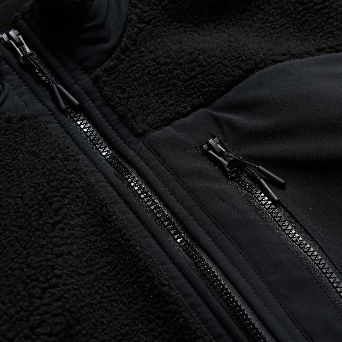 Heathen Hibernate Fleece Jacket Black