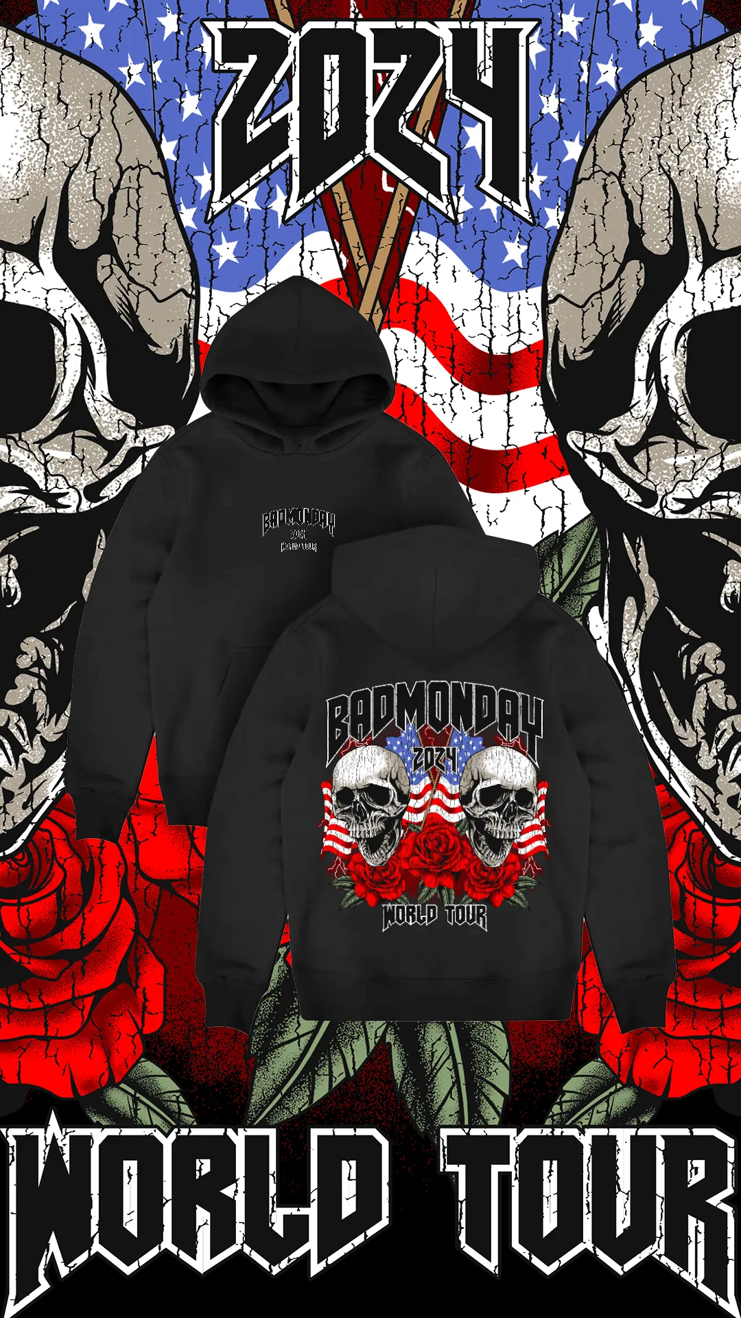 Heavyweight World Tour Hoodie