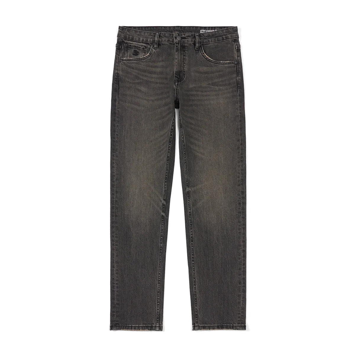 High Standard Series Slim Tapered Vintage Jeans - Plus Size Denim Trousers