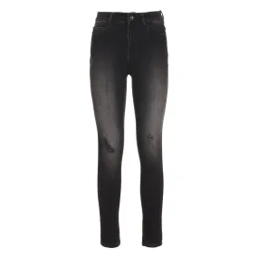 Imperfect Black Cotton Women Pant