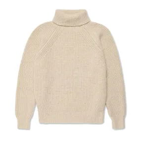 Inis Meáin Boatbuilder Turtleneck - Sand