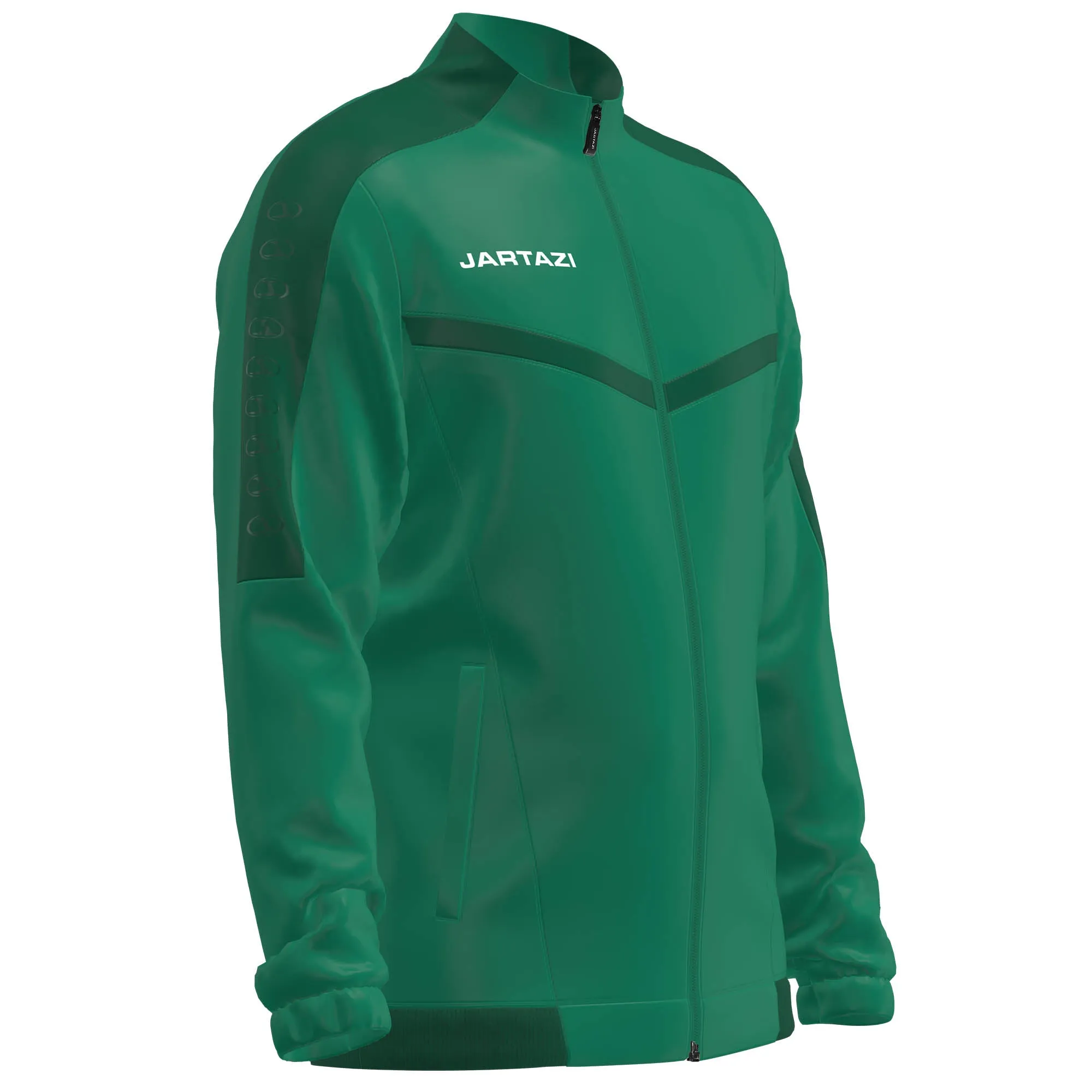 Jartazi Torino Mens Full-Zip Poly Training Jacket