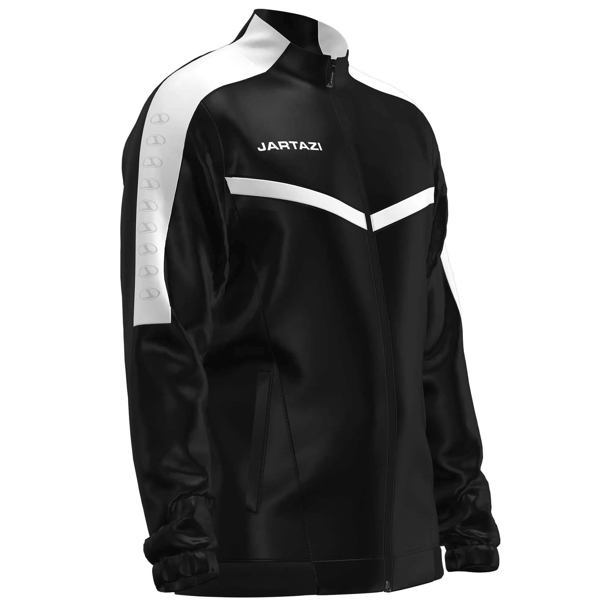 Jartazi Torino Mens Full-Zip Poly Training Jacket