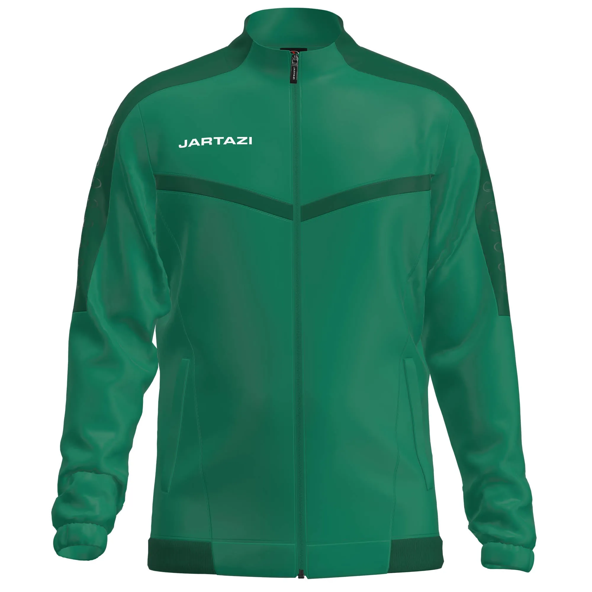 Jartazi Torino Mens Full-Zip Poly Training Jacket