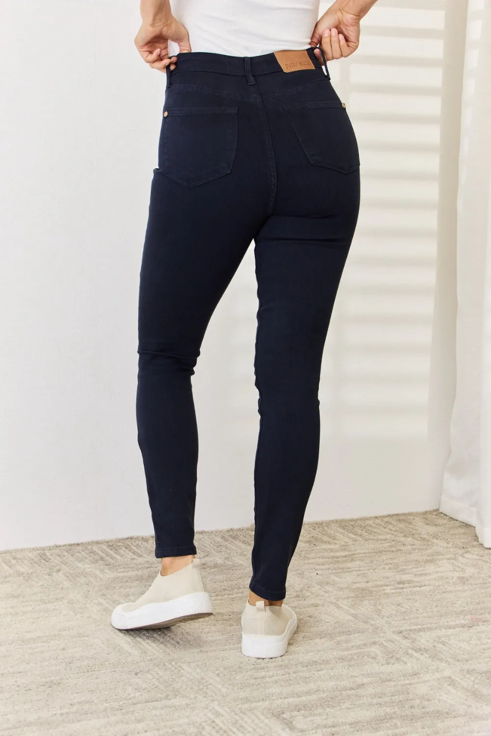 Judy Blue Garment Dyed Tummy Control Skinny Jeans [Online Exclusive]