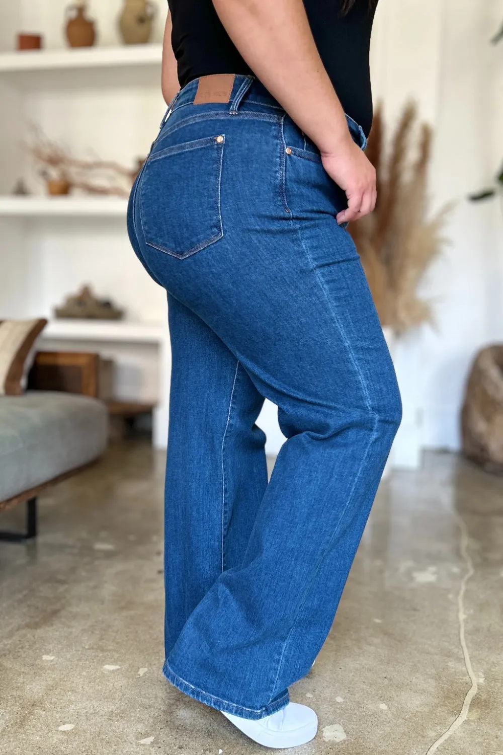 Judy Blue High Rise Straight Jeans [Online Exclusive]