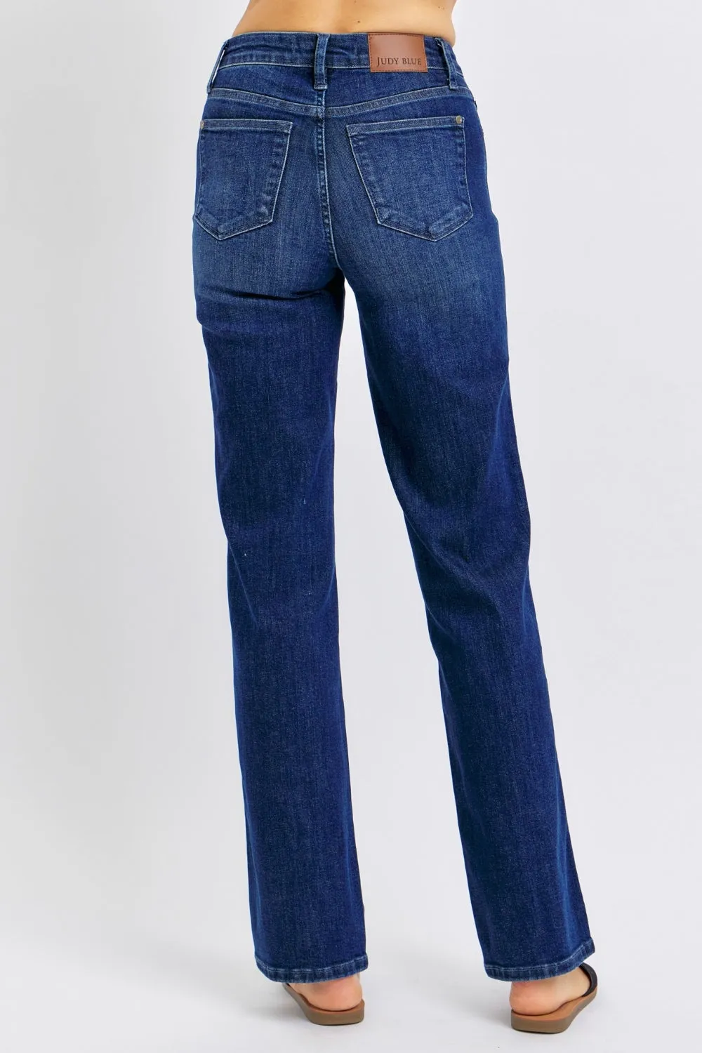 Judy Blue High Waist Tummy Control Straight Jeans [Online Exclusive]