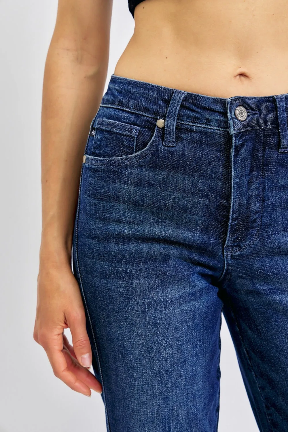 Judy Blue High Waist Tummy Control Straight Jeans [Online Exclusive]