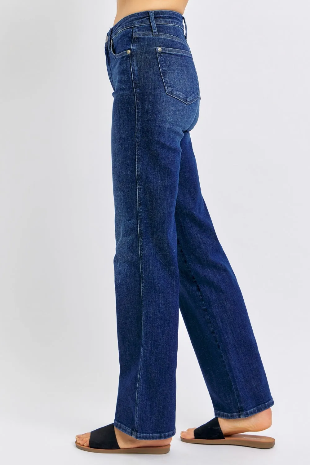 Judy Blue High Waist Tummy Control Straight Jeans [Online Exclusive]