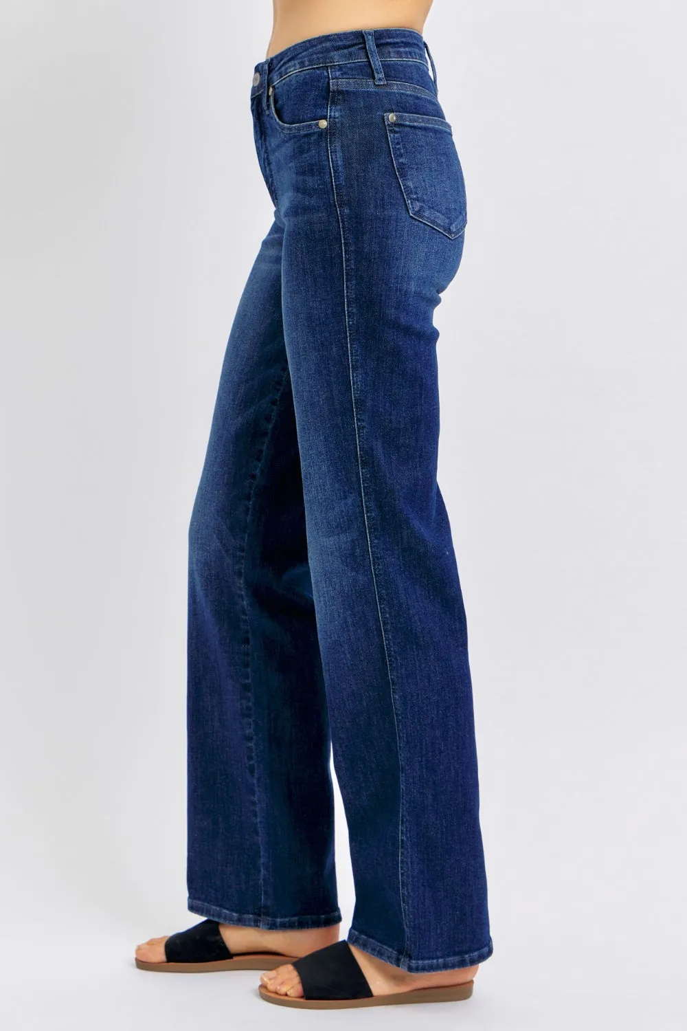 Judy Blue High Waist Tummy Control Straight Jeans [Online Exclusive]