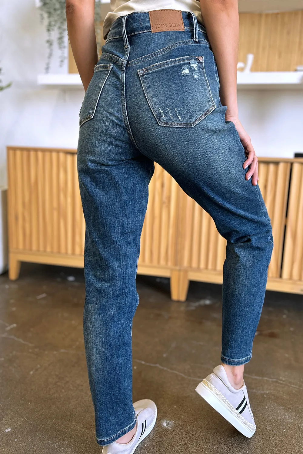 Judy Blue Tummy Control High Waist Slim Jeans [Online Exclusive]