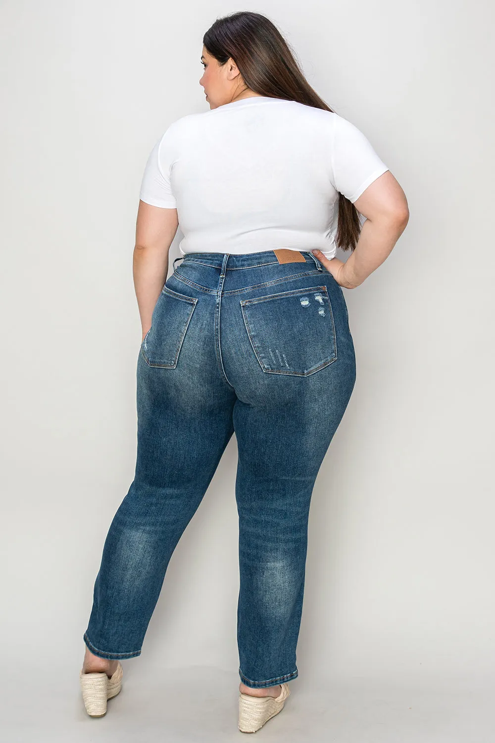 Judy Blue Tummy Control High Waist Slim Jeans [Online Exclusive]