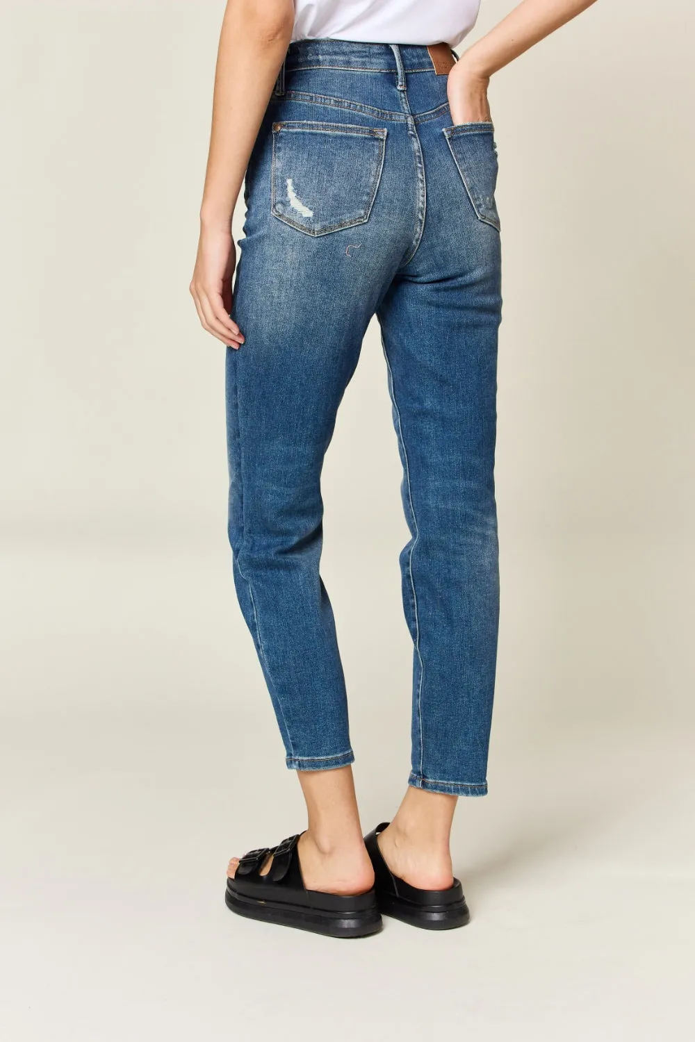 Judy Blue Tummy Control High Waist Slim Jeans [Online Exclusive]