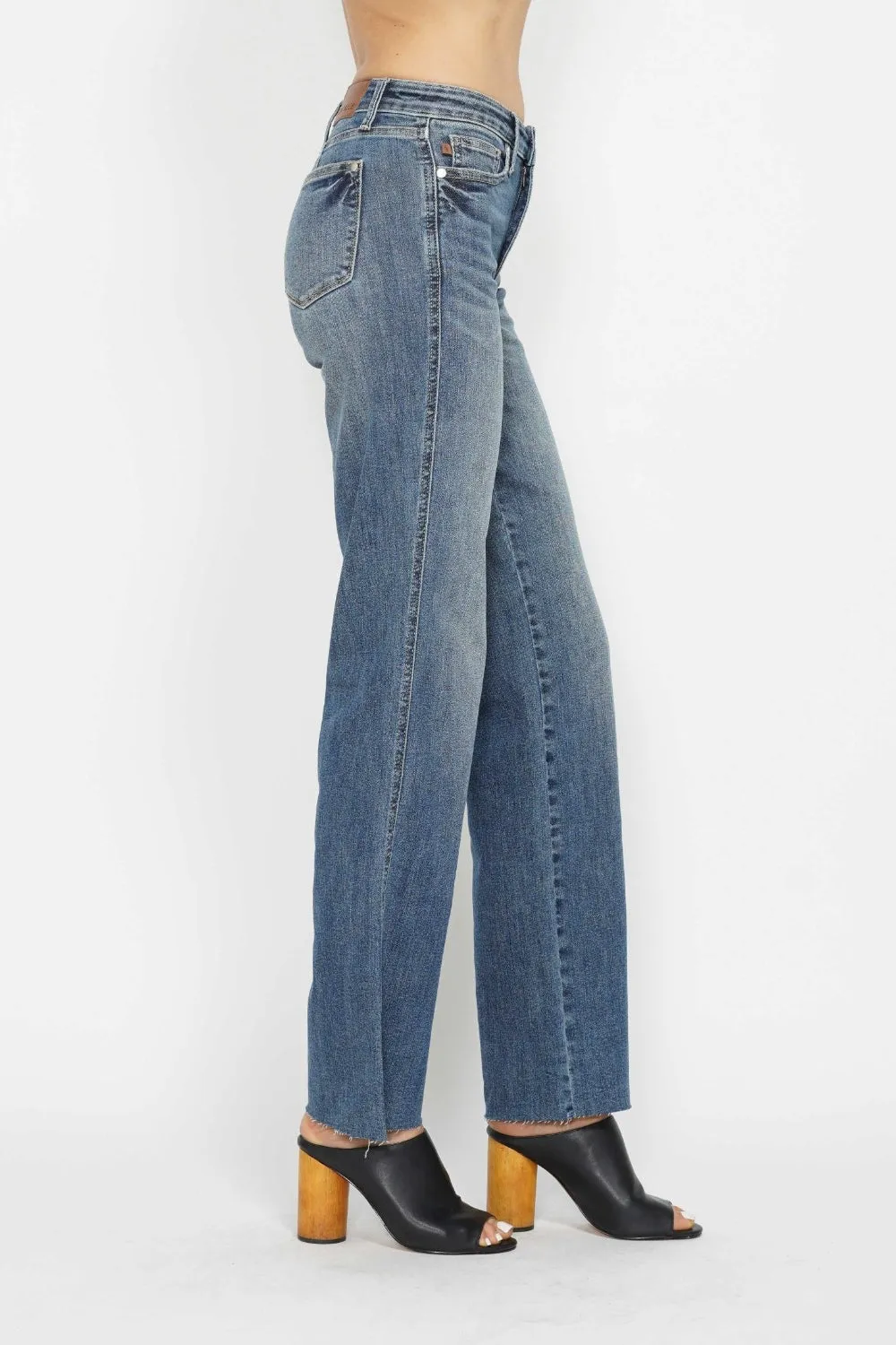 Judy Blue Tummy Control Straight Jeans [Online Exclusive]