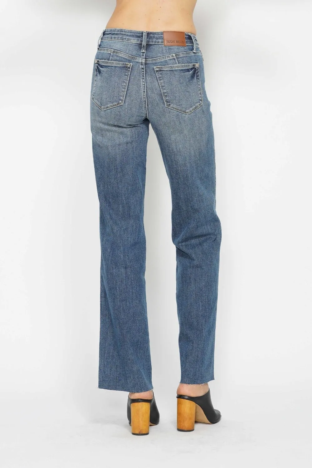 Judy Blue Tummy Control Straight Jeans [Online Exclusive]