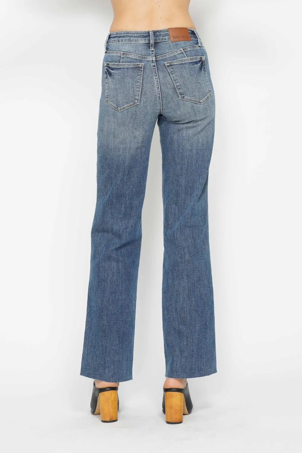 Judy Blue Tummy Control Straight Jeans [Online Exclusive]