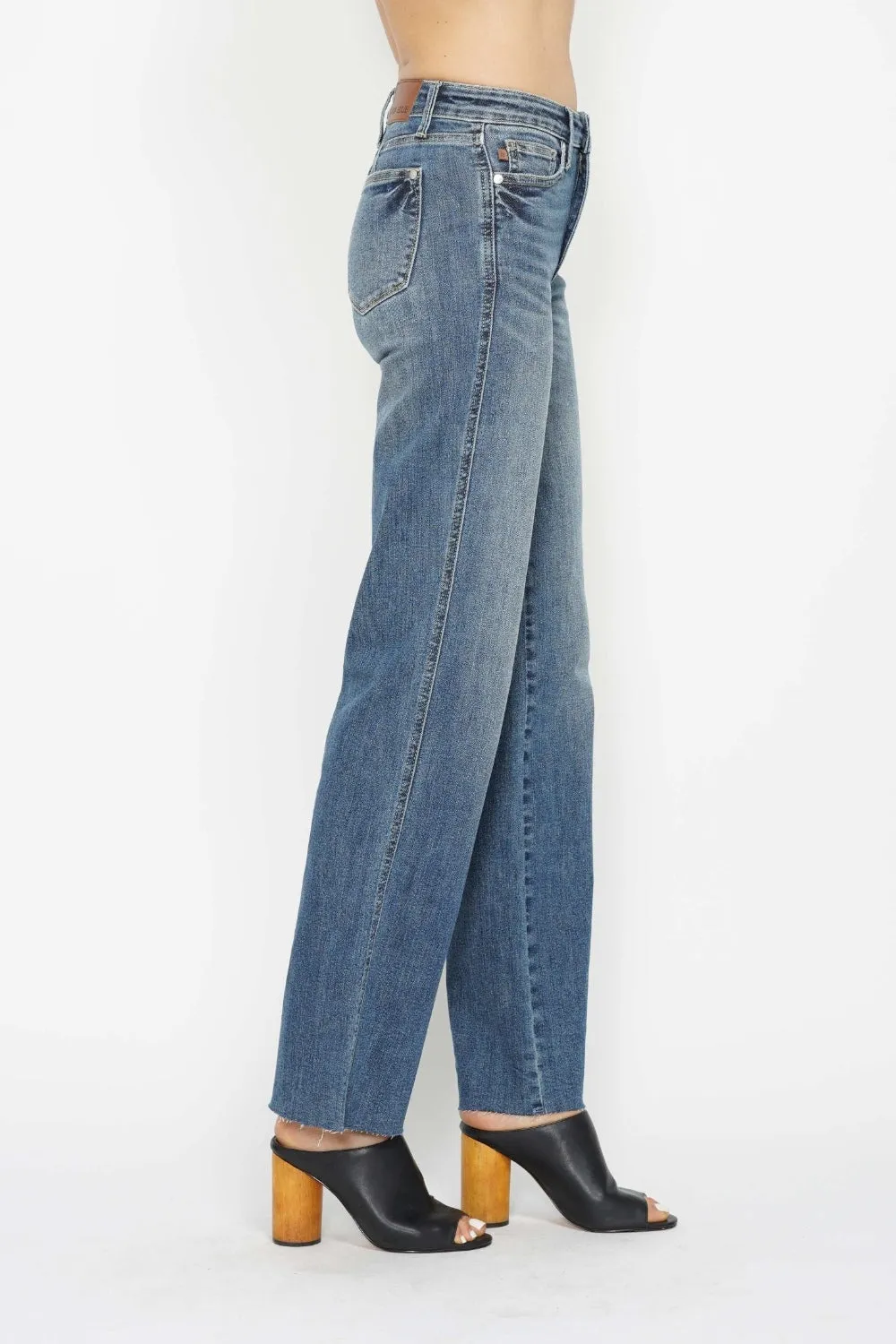 Judy Blue Tummy Control Straight Jeans [Online Exclusive]