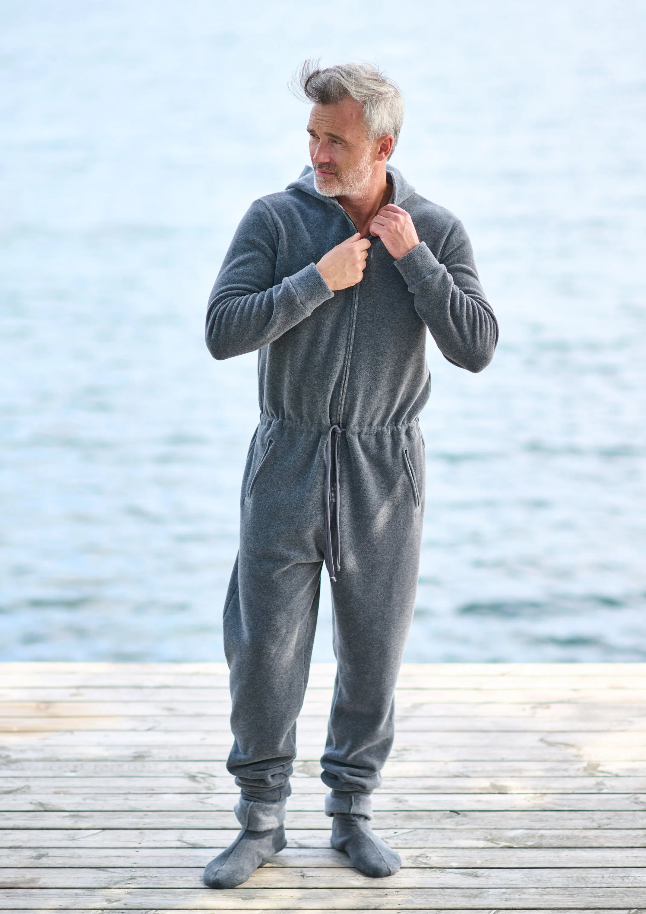 JUMPSUIT MEN - 2900C - GREY