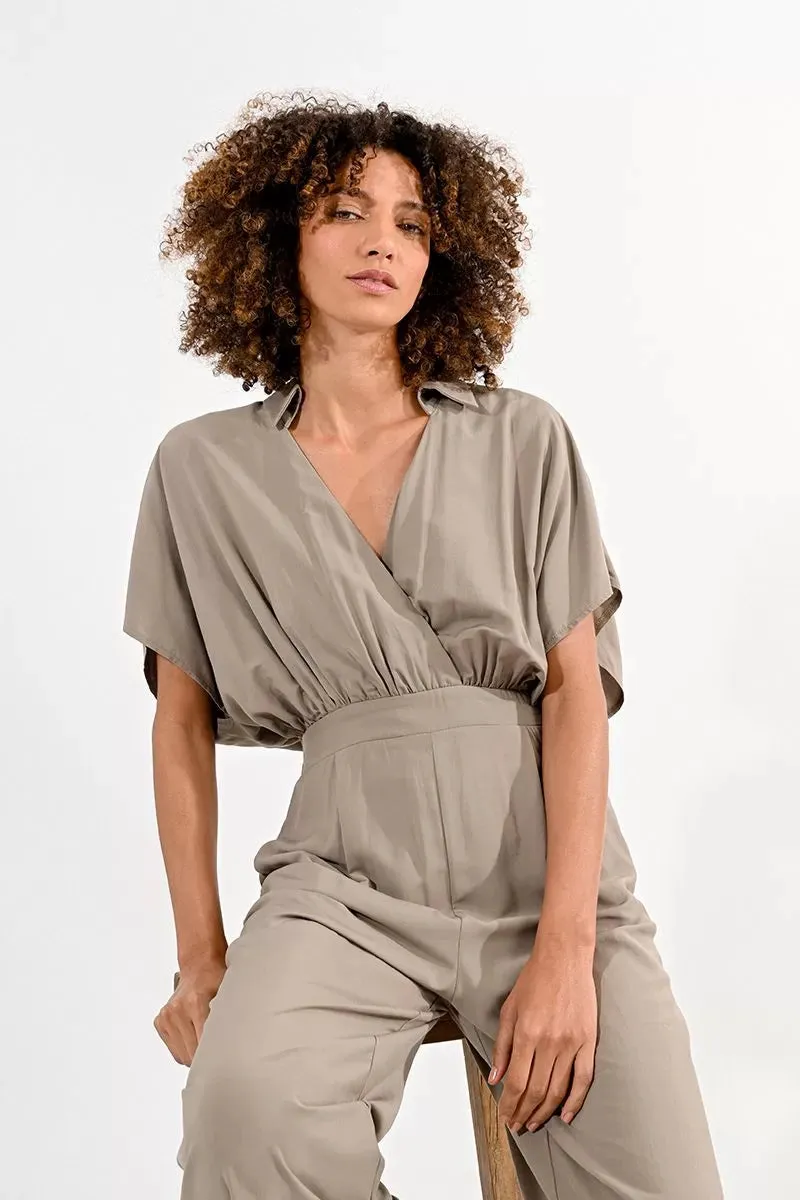 Khaki Jumpsuit