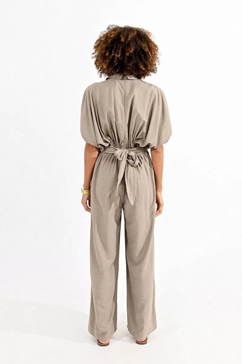 Khaki Jumpsuit